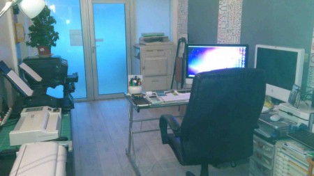 Le bureau d'accueil